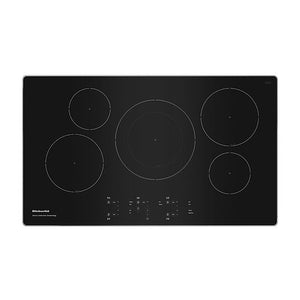 Parrilla de Inducción Vitrocerámica Empotre KitchenAid KCIG556JSS de 93 cm