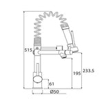 Kit EB ONE Tarja Doble Dual Mount EB Técnica N33229 y Mezcladora EB-1012