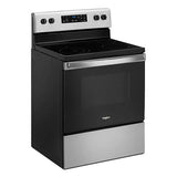 Estufa Eléctrica de Piso Whirlpool WFE515S0JS de 76 cm con 4 Quemadores 5.3p³